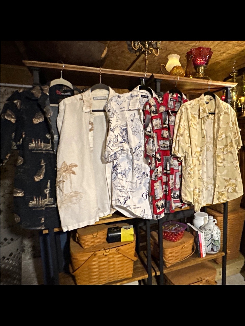 Men's Casual Short-Sleeve Button-Down Shirt lot of 5. Take a look